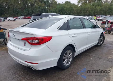 2016 Hyundai Sonata Se z USA, uszkodzony, nr VIN 5NPE24AFXGH409078